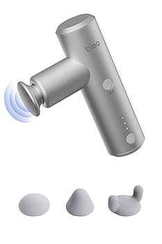 筋膜リリースガン 静音超軽量 全身ケア 3種類アタッチメント付属 4段階のモード Amazon | breo 全身ケア 筋膜リリース 3種類アタッチメント付属